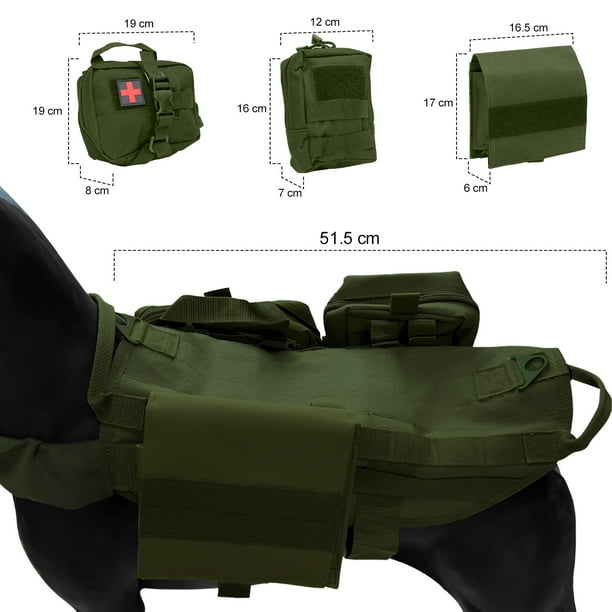 Pechera Tactica Chalecos Para Perros Amazon Chaleco Pecheras Para