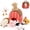 Farm-Red, variant on MorisMos 12in Koala Family Tree Stump Plush Set, 5-Piece Hide-and-Seek Stuffed Animals