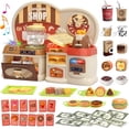 thumbnail image 1 of Aparatos de cocina de juguete para niños, juegos de simulación con luz y música, 1 of 5