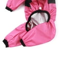 thumbnail image 4 of Dog Clothes Puppy Raincoats Small Medium Dog Walking Suit Waterproof Rainsuit, 4 of 19