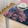 thumbnail image 5 of Blue Tablecloth, Landscape Printed Tablecloth Picture Table Cloth Fitted Washable Patio Table Cover for Event Wedding Banquet Parties,, 5 of 8
