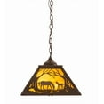 thumbnail image 7 of Meyda Tiffany 177228 Mare And Foal At Dawn 2 Light 22" Wide Pendant - Cafe Noir, 7 of 7