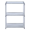 thumbnail image 1 of Bibliothèque à 3 Niveaux Simplement Assemblée Étagère de Rangement en Non-Tissé pour Décoration Intérieure, 1 of 8