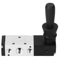 thumbnail image 4 of 4H230C-08 Pneumatic 1/4" Pt 5 Way 3 Position Air Hand Lever Operated Valve, 4 of 8
