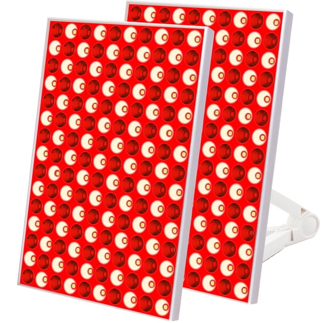 Lámpara de terapia de luz roja Skylaxy 660 nm y 850 nm (paquete de 2)