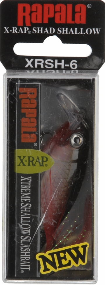 Yellow Perch Rapala X-Rap Shad 06 Fishing Lure 2.5-Inch