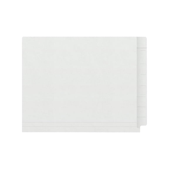 Medical Arts Press Kardex Match Reinforced End Tab File Folder Straight Cut Letter Size White 50/Box