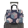 thumbnail image 2 of FORMRS 16" Laptop Bag Carrying Sleeve Case with Handle Travel Shoulder Briefcase, Dark Cubes, 2 of 8