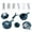 Dark Blue, variant on Koszal 1 Set Manual Detachable Vegetable Chopper ABS Bailer Colander Food Chopper for Slicing