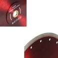 thumbnail image 4 of EPOTOOR 1Pcs 10 Inch Diamond Blade X Teeth Diamond Saw Blades Fit for Cutting Porcelain Ceramic Granite Marble Tile, 4 of 6