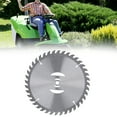thumbnail image 4 of Circular Saw Blade, Fast Cutting Mower Saw Blade High Hardness  For Lawn Mower, 4 of 8