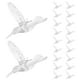thumbnail image 1 of Adorno de colibríes colgante de 20 piezas, decoración transparente para techo de fiesta de boda, pájaros voladores de 11cm, 1 of 6