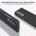 thumbnail image 3 of Aramid Fiber Case for Samsung Galaxy Z Fold 4 Case Aramid Fiber Thin Fit Slim Minimalist 6 FT Military Grade Drop Protection Case with Wireless Charging, Black, 3 of 7