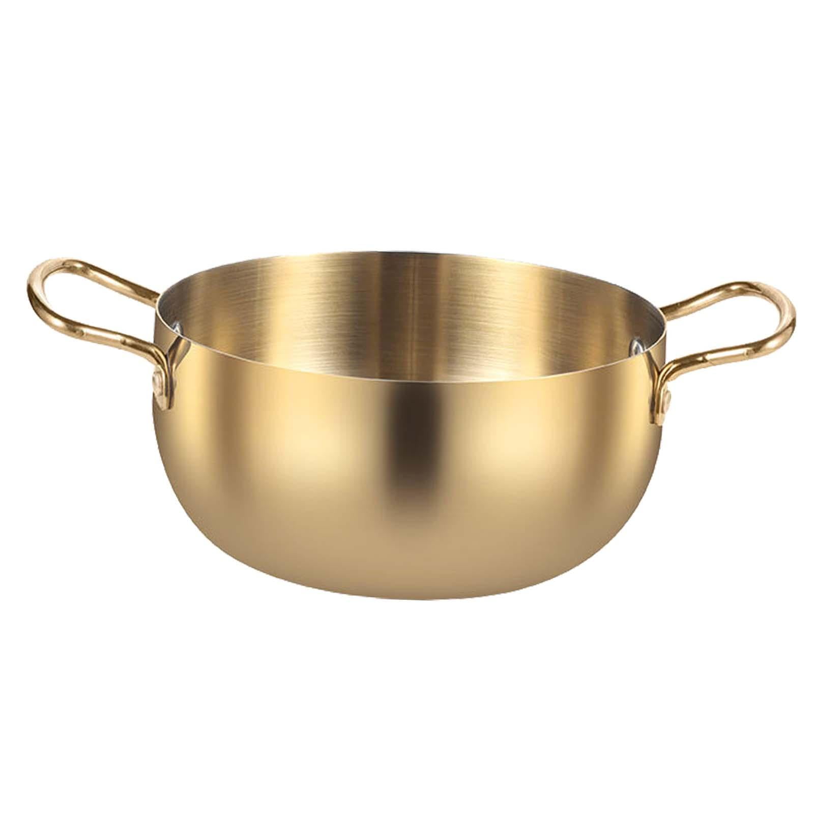 Fiocias Instant Noodle Pot, Korean Noodle Pot, Versatile Quick Heating with Handle Korea 20cm