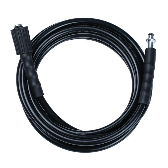 koolsoo Pressure Washer Hose 5M Rubber Cleaner Washer Accessories Drainer Hose Washer Hose Power Washer Hose for Car Wash Gardening Lawn Patio