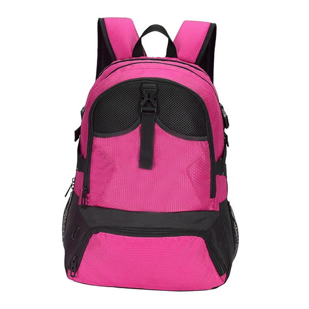 Mochila con múltiples bolsillos con cremallera, mochila de viaje, bolsa de fútbol para acampar, viajar, regalo de cumpleaños, senderismo D