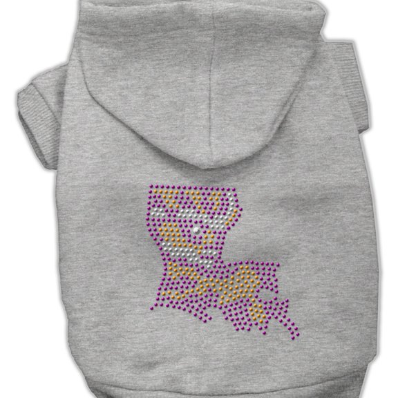 Mirage Pet Products Louisiana Rhinestone Hoodie
