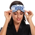 thumbnail image 4 of IAUYY Sleep Mask, Super Soft Eye Masks with Adjustable Strap, Lightweight Comfortable Blindfold,Perfect Blocks Light for Men Women Features Intricate Geometric Designs, 4 of 7