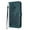 Darkgreen, variant on Wallet Case for iPhone 12 Pro Max, PU Leather Flip Protective Phone Case Wrist Strap Card Slots Holder Pocket Emboss Flower Stand Magnetic Book Case for iPhone 12 Pro Max - Black