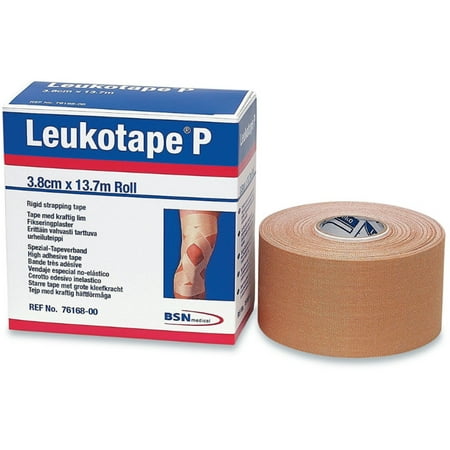 BSN 1-1/2 inch X 15 yrds Beige Porous Zinc Oxide Sports Tapes