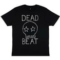 thumbnail image 6 of db deadbeat - Skull Motif Screen Print Black T-Shirt, 6 of 13