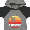 thumbnail image 4 of Inktastic San Diego California Vacation Retro Sunset Boys or Girls Baby Bodysuit, 4 of 5