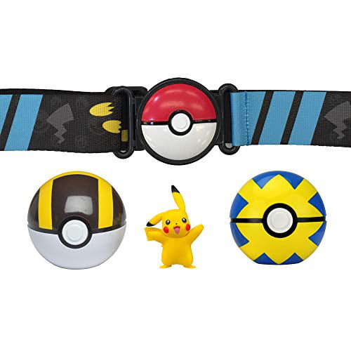 Pokemon Clip N Go Set Wave 4 Pokémon-Trainer Gürtelset Pikachu Pokeball Belt 