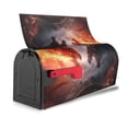 thumbnail image 3 of Yiaed Fire Sky Dragon Print Mailbox Covers, Magnetic Mailbox Cover, Mail Box Covers for Garden Outdoor Decor Box Covers-25.5x21 in, 3 of 8