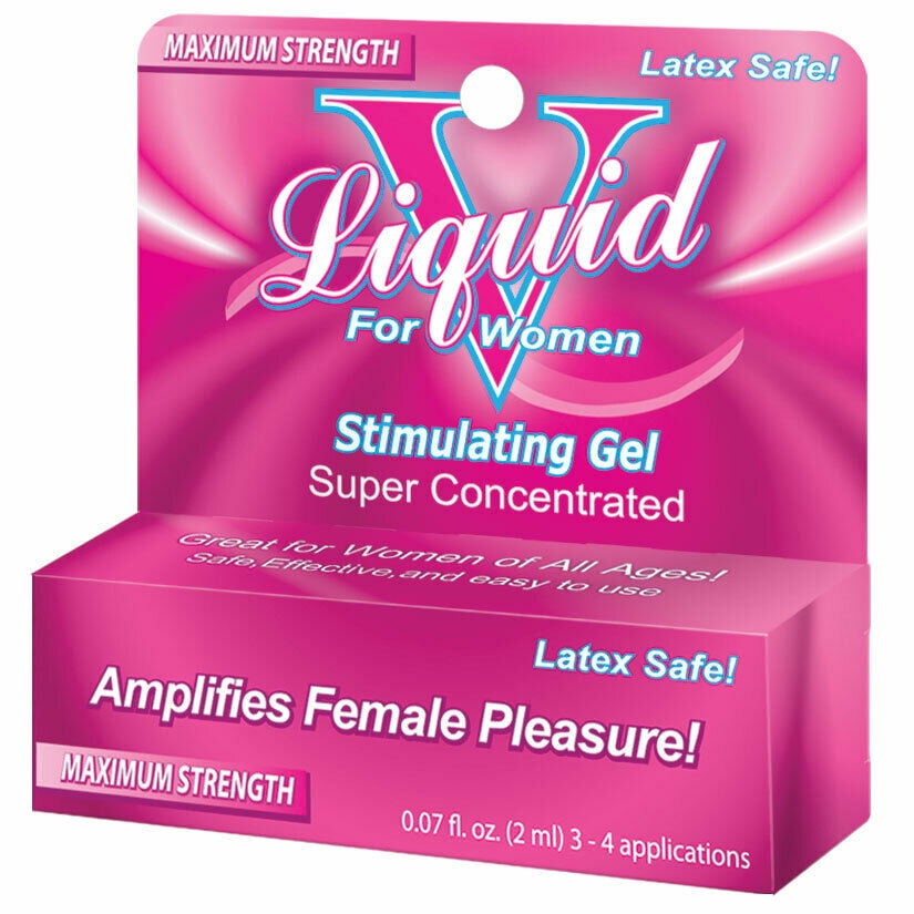 Liquid V For Women Stimulating Female Pleasure Gel, 0.07 oz Sample Box