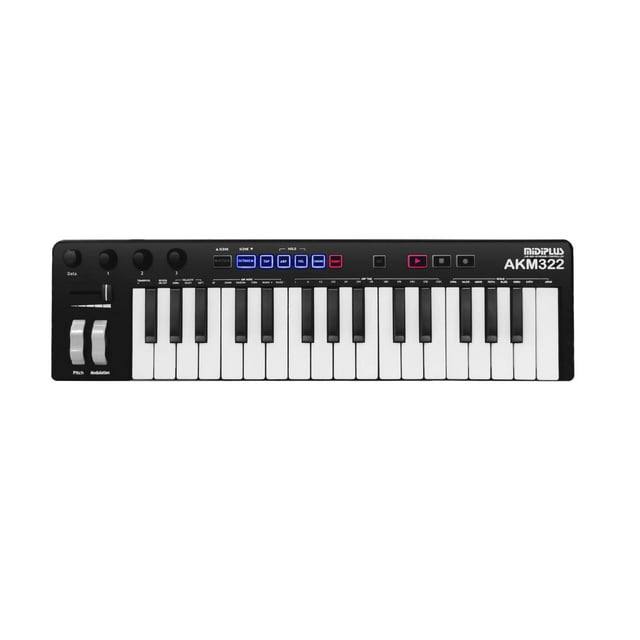 midiplus AKM322 mini size 32 keys USB MIDI Keyboard Controller