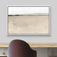 thumbnail image 3 of wall26 Framed Canvas Print Wall Art Desolate Brown Watercolor Rural Landscape Abstract Shapes Illustrations Modern Minimalist Relax/Calm Cool for Living Room, Bedroom, Office - 24"x36" Whit, 3 of 5
