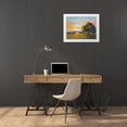 thumbnail image 3 of McMurry, Vicki 24x19 White Modern Wood Framed Museum Art Print Titled - A Sunset Salute, 3 of 4
