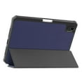 thumbnail image 4 of Dteck Case for Apple iPad mini 6th Generation 8.3" (2021),Slim Leather Case Hybrid Rubber Kickstand Flip Folio Pencil Holder Design Shockproof Cover for iPad mini 6,Darkblue, 4 of 9