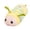 B002- Yellow, variant on Stuffed Bug Animal, Cute Kawaii Plush, Small Caterpillar Pillow, Soft Fabric Bedtime Companion, 12X4 in Pastel Tie-Dye Yellow Caterpillar Toys, No Hard Internal Parts, Safe for
