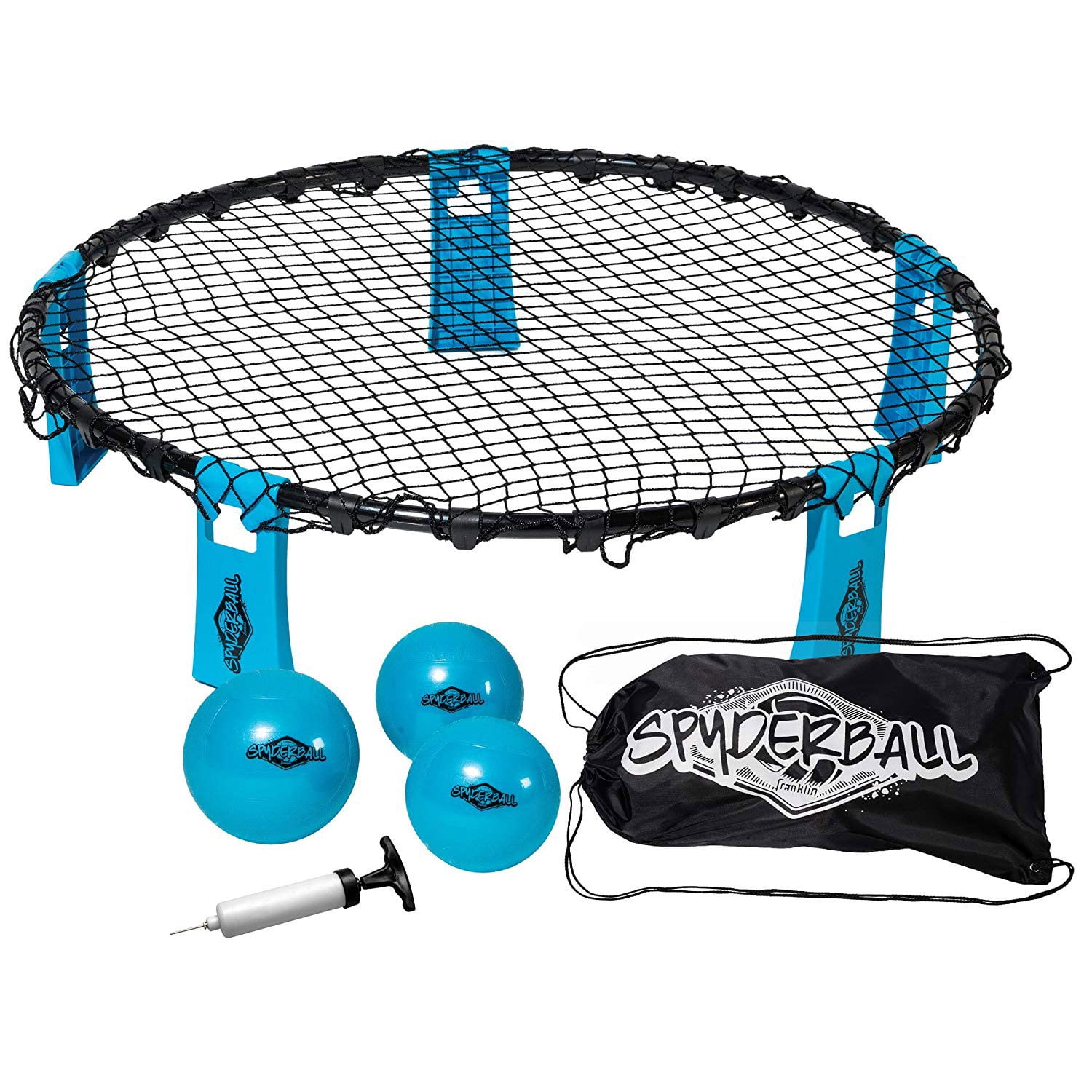 Franklin Sports 52565 Spyderball Outdoor Game With Net, Balls, Carry Bag