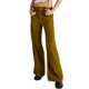 thumbnail image 1 of Txlixc Pantalones largos para mujeres, pantalones de bolsillo laterales de otoño y primavera en la calle de fiestas de ocio de la calle Long Street de color sólido Txlixc moda, 1 of 3