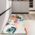 thumbnail image 4 of Pioneer Flower Floral Print Pattern Kitchen Rug Mat,Kitchen Runner Rugs Non Skid Washable,Decorative Kitchen Floor Mats for Kitchen,Sink,Laundry,17"X47", 4 of 5