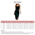 thumbnail image 5 of Vestido ajustado con pliegues ajustado, vestido ajustado con tirantes finos, vestido de fiesta para mujer, vestido ajustado con tirantes finos, muy versátil, 5 of 5