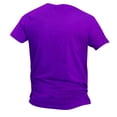 thumbnail image 6 of ZCFZJW 3D Novelty Tops for Men Big and Tall Regular Fit Casual Summer Short Sleeve Fake Muscle Pattern Graphic Tees Shirt Trendy Holiday Vacation T-Shirts Purple L, 6 of 6