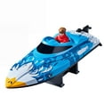 thumbnail image 1 of Noehoiugi Rc Boat 25Km/H High Speed Waterproof Remote Control Boat,Water Cooling,2.4Ghz Remote,Led Lights,One-Key Flip,Pool & Lake Racing For Kids & Adults(With 3 Batteries), 1 of 8
