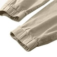 thumbnail image 5 of Men's Cargo Pants For Everyday Casual Outdoor Activities Comfortable Relaxed Fit With Zipper Details Perfect For Spring And Summer, 5 of 5