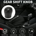 thumbnail image 2 of Unique Bargains Gear Shift Knob 5 Speed Manual Gearbox Stick Shifter Lever Knob for Renault Kangoo 97-19 Plastic Black, 2 of 6