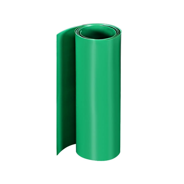Tubos de Termocontracción de 160mm de Ancho Plano para Capa Doble 18650 1 Metro Verde