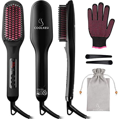 hair straightening brush in stores