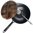 thumbnail image 1 of Wok Souped Up Recipes de acero al carbono para electricidad, inducción A, 1 of 6