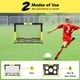 thumbnail image 2 of Portería de fútbol portátil MoKo 122 × 91 cm para niños, 2 of 7