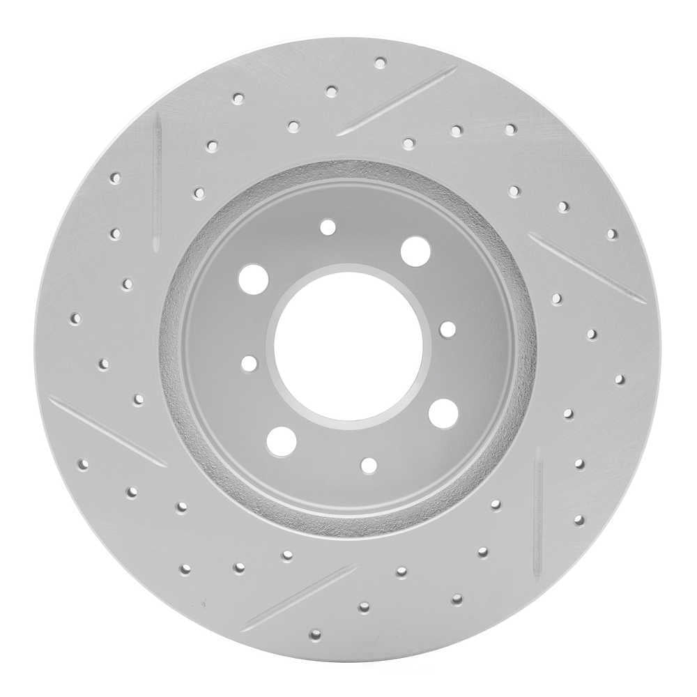 Dynamic Friction Company 830-54063R DFC Geoperformance Rotor - Drilled and Slotted