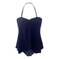 thumbnail image 7 of Tankini Swimsuits for Women New Split Printing Square Corner Womens Two Piece Swimsuits Bathing Suit, 7 of 7