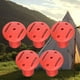 thumbnail image 1 of Protectores de puntas de trekking Sharpla 5 uds Puntas de repuesto para bastones rojo, 1 of 8