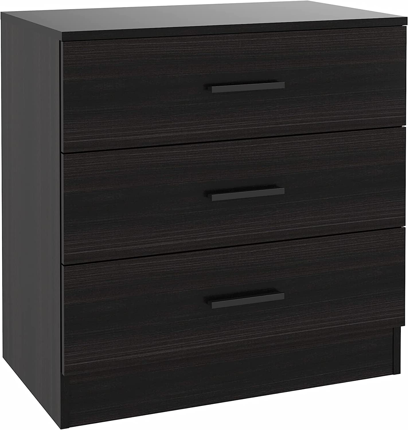 WAHEY Storage 3 Drawer Chest Freestanding Wood Floor